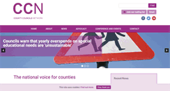 Desktop Screenshot of countycouncilsnetwork.org.uk